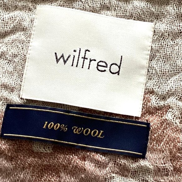 Wilfred Women's 100% Wool Shawl Wrap Blanket Oversized Scarf Traditional Warm - Picture 5 of 5